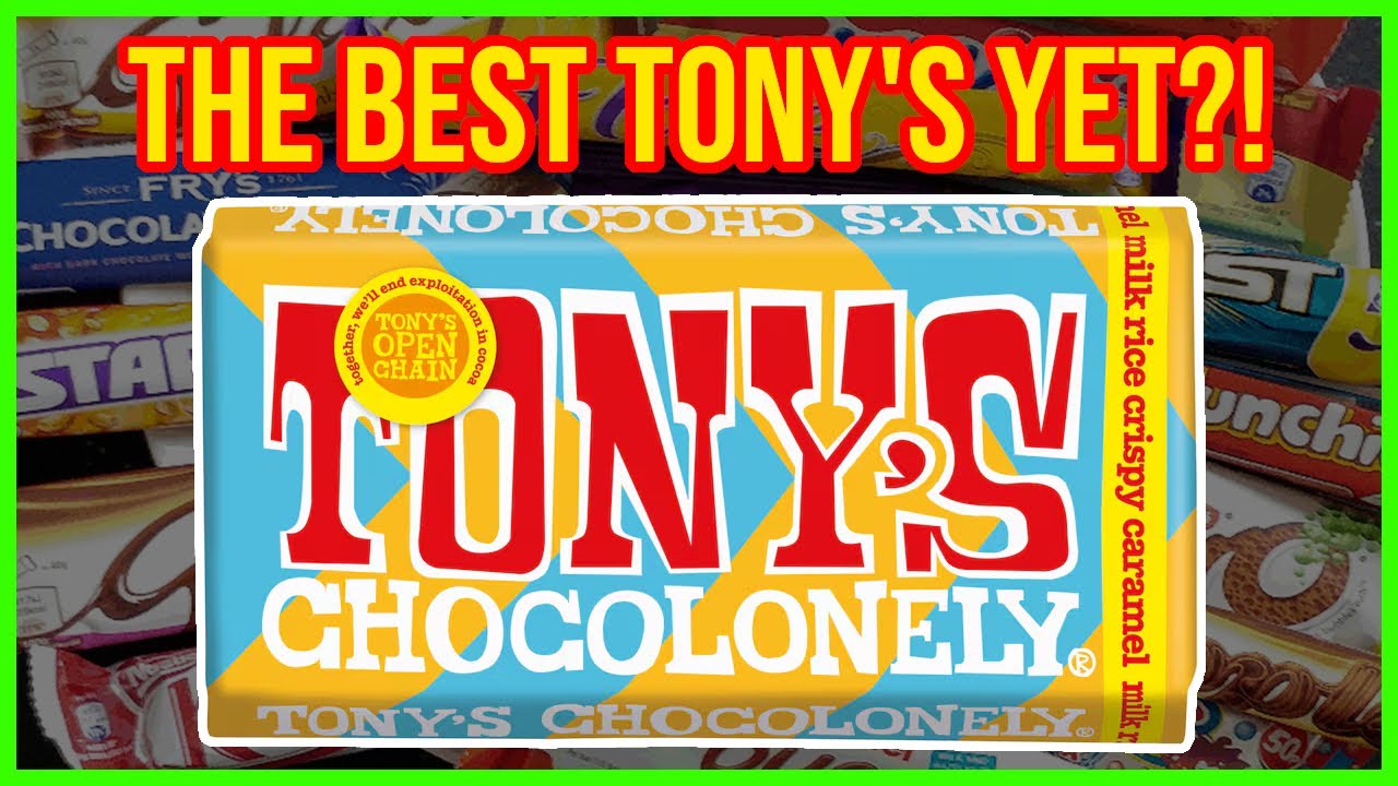 Tony’s Chocolonely Rice Crispy Caramel Bar - better than I expected!