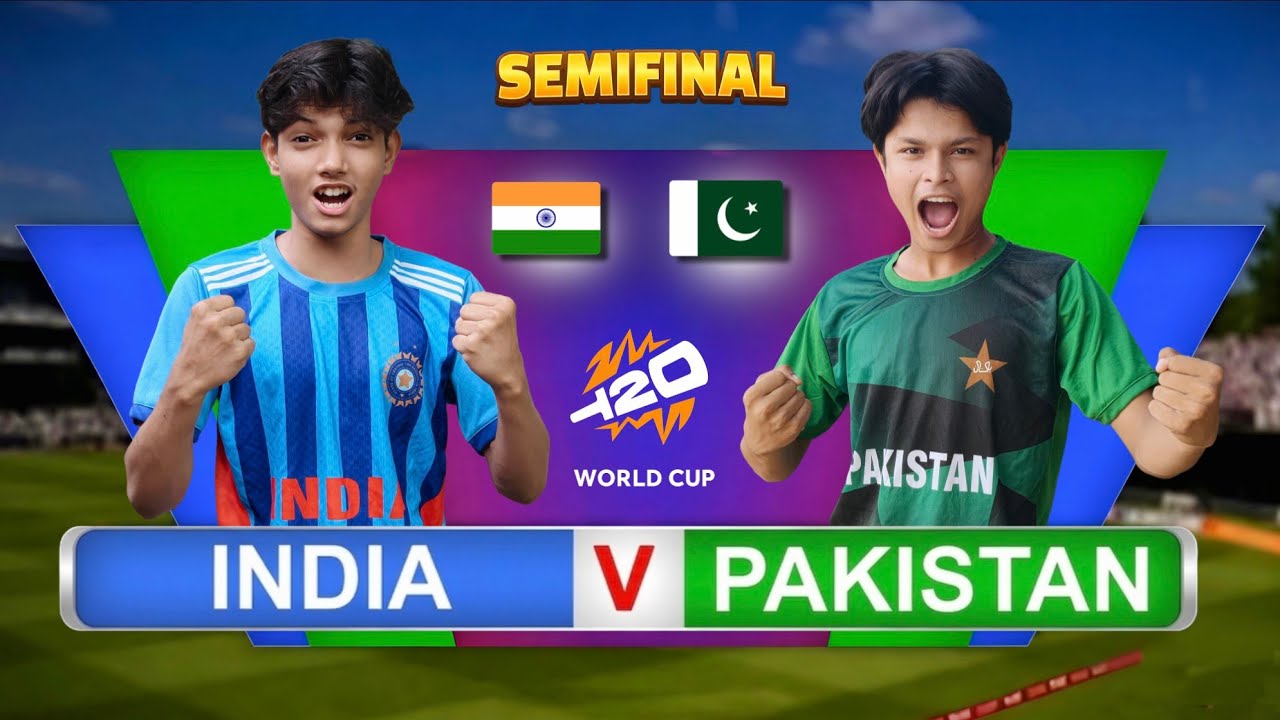 INDIA vs PAKISTAN 🔥😱 Best Match | SEMIFINAL T20 World Cup #cricket 