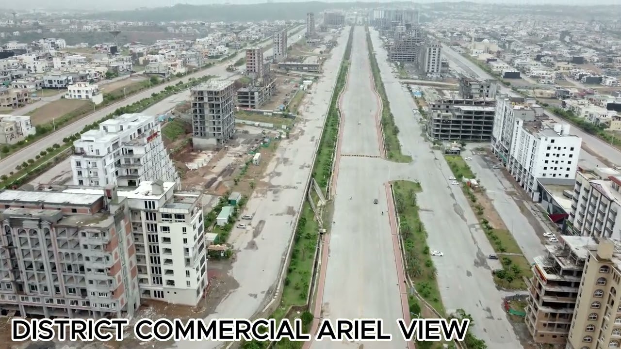 BUSINESS DISTRICT ARIEL VIEW || DRONE SHOTS OF BUSINESS DISTRICT || BAHRIA TOWN RAWALPINDI