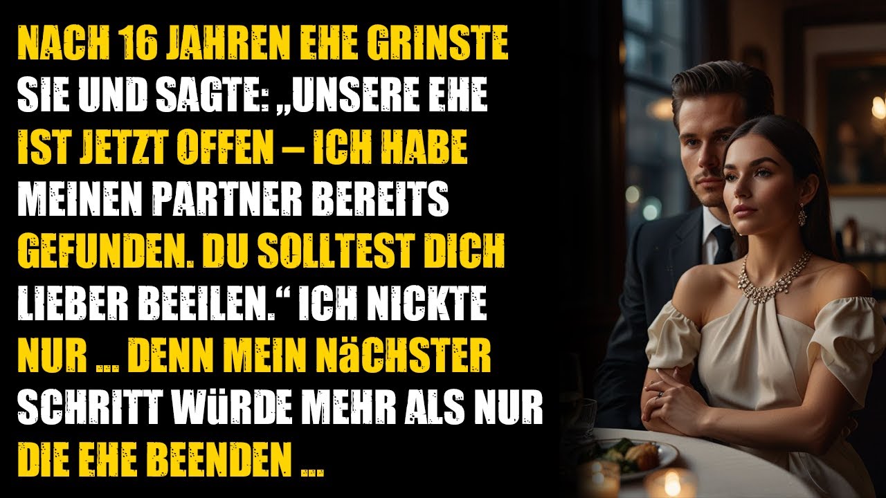 Meine Frau öffnete unsere Ehe – sie fand ihren „Partner“… doch ich fand die perfekte Rache