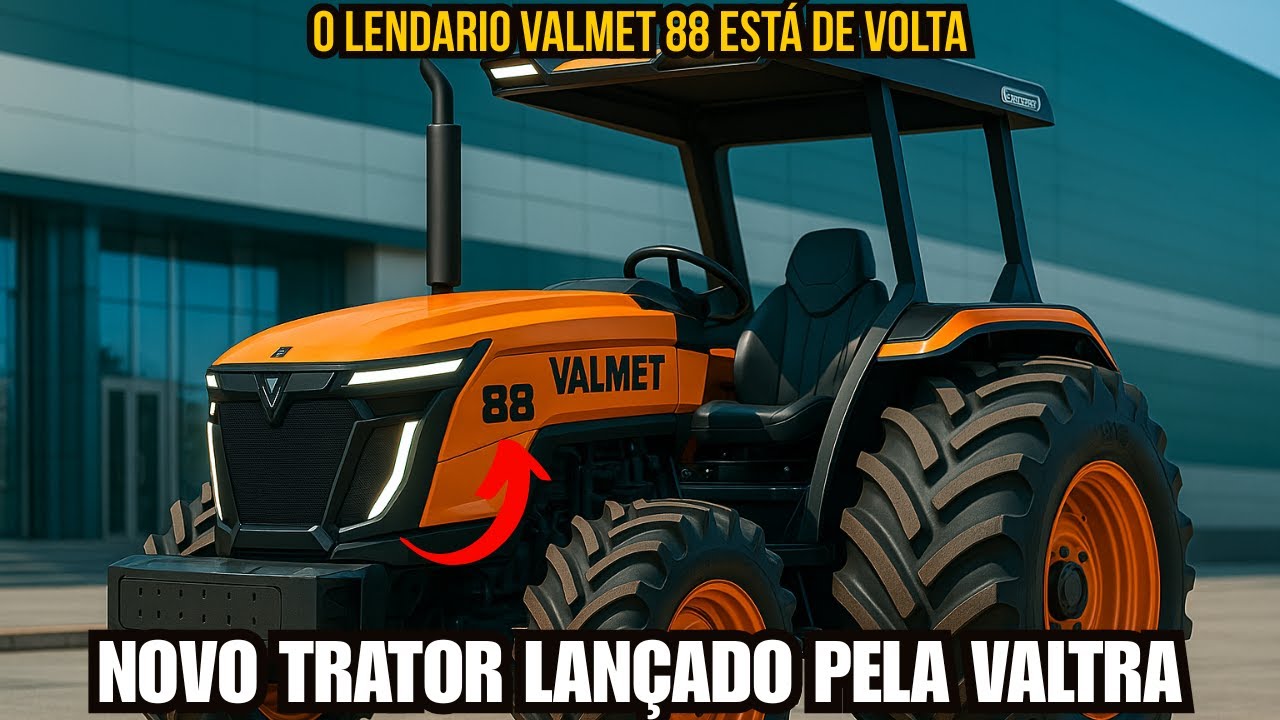 NOVO TRATOR BARATO DA VALTRA O FAMOSO VALMET 88 EST&Aacute; DE VOLTA &Oacute;TIMO PARA PEQUENOS PRODUTORES