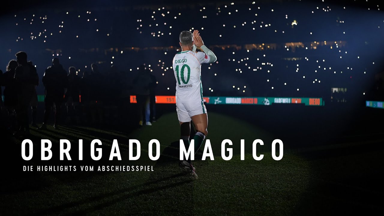 Obrigado Magico – Die Highlights vom Diego Abschiedsspiel | SV Werder Bremen