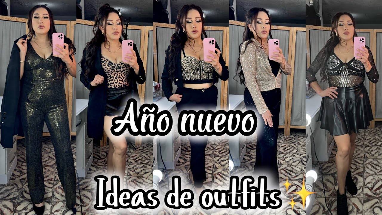 Looks Año Nuevo 2026✨ Brilla con estos outfits Moda 👌🏻 #outfit #añonuevo #moda 