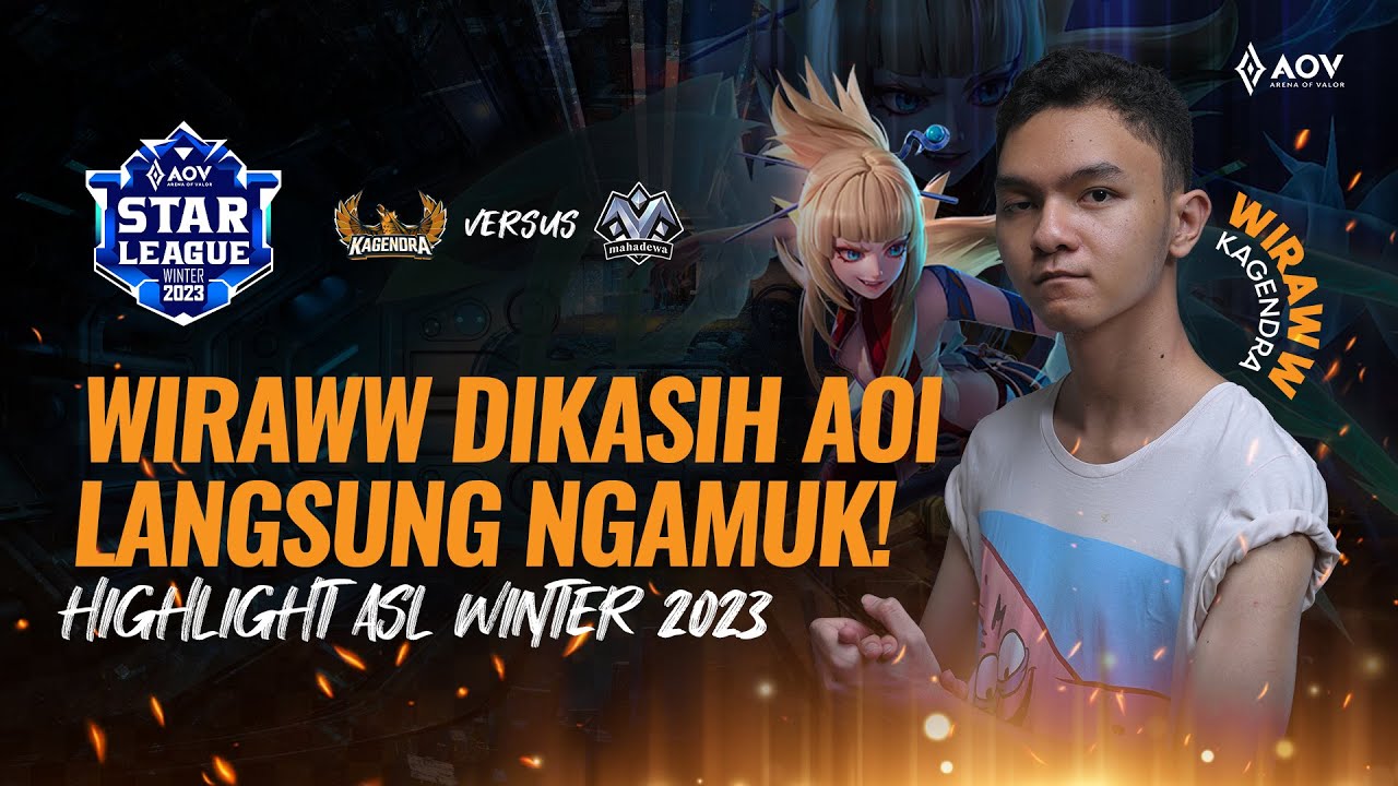 Ini musuh ga salah ngasih Aoi ke Wiraww ? - Highlight ASL Winter 2023