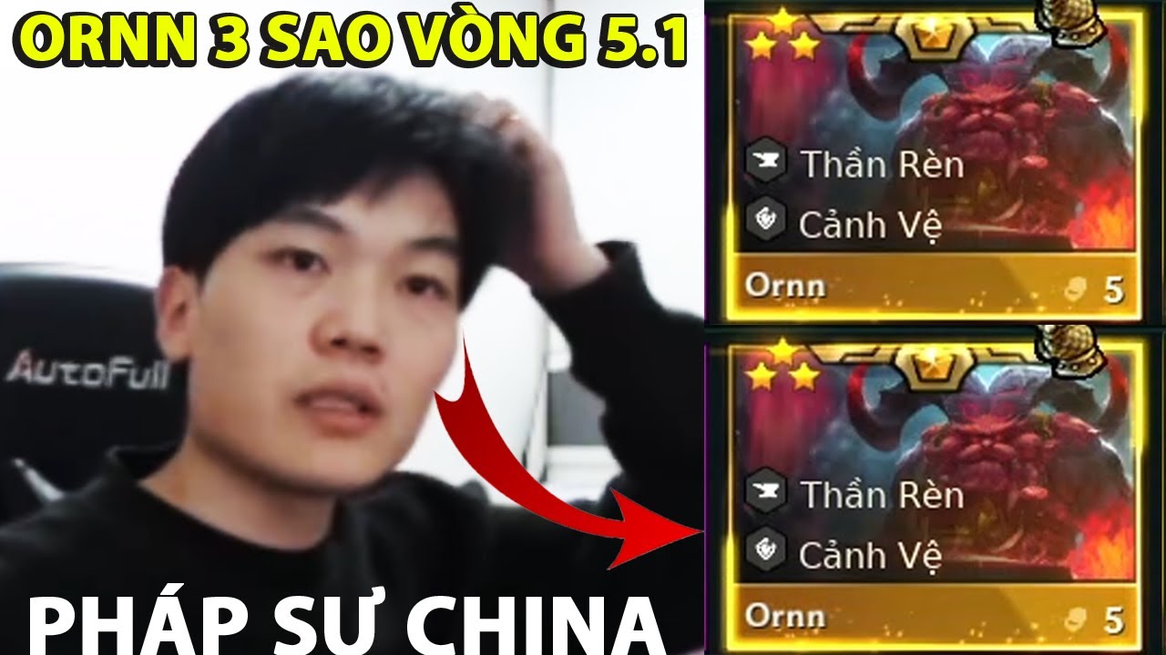 THÁCH ĐẤU PHÁP SƯ CHINA LÊN NGAY ORNN 3 SAO Ở VÒNG 5.1 HUỶ DIỆT TRẬN ĐẤU CỰC ẢO | MINH WICKED .