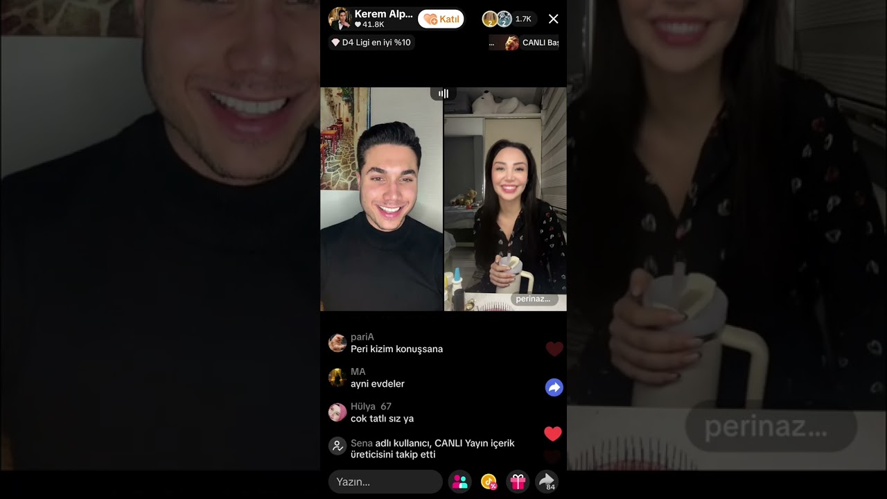 Perinaz - Kerem tiktok yayını / 20 Şubat 2026 