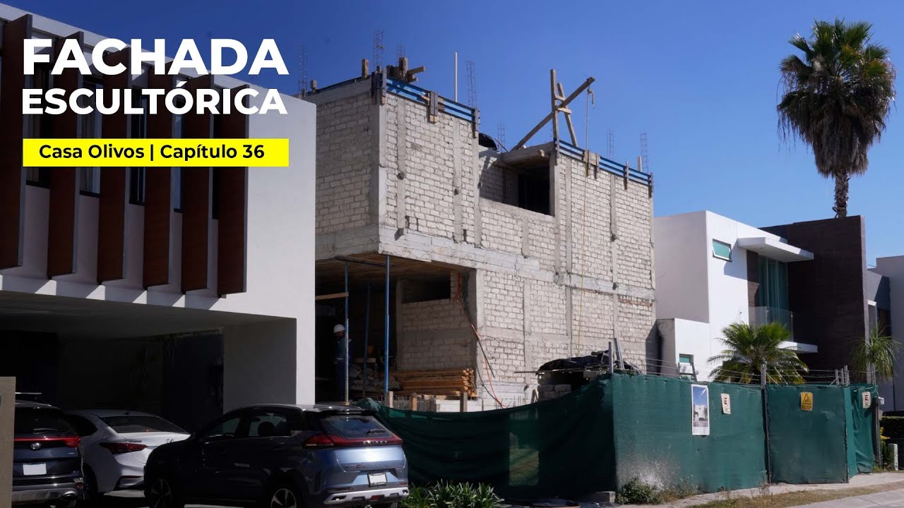 FACHADA ESCULTÓRICA EN OLIVOS | Casa Olivos | Capítulo 35