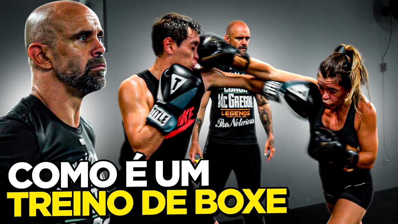 UM TREINO DE BOXE COM PROFESSOR PABOOM - T&aacute;ticas de Luta