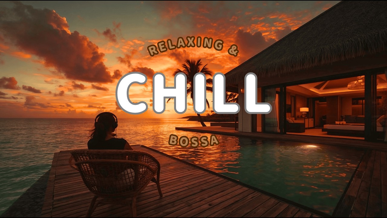 Tropical Healing Bossa Nova | Calm & Relax Mix | 6H Rest at Water Villa