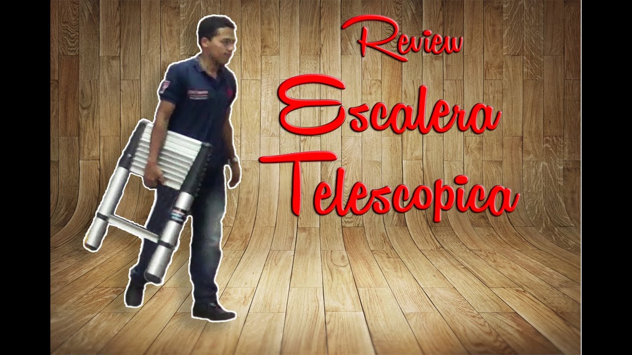 Review escalera telescopica de aluminio ● @todoinventostv #27 shorts