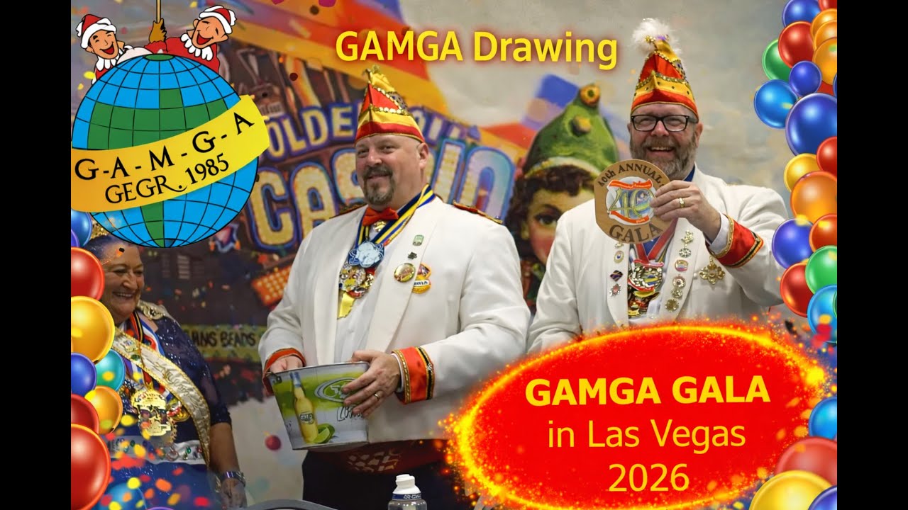 GAMGA Drawing - GAMGA Gala Saturday Night 2026