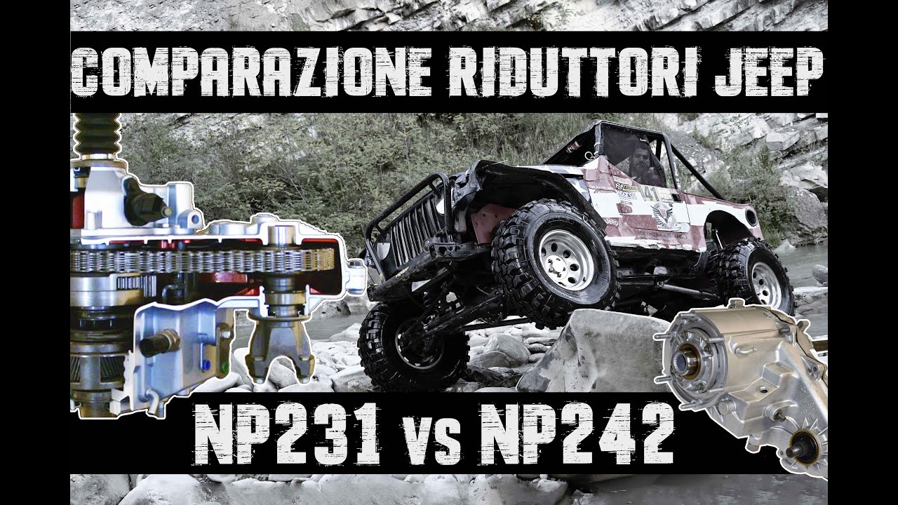Riduttori Jeep: 231 vs 242 – Scopri le Differenze meccanica inside