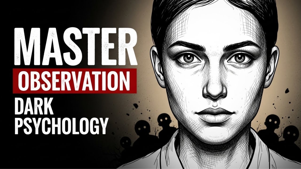 Master Observation Skills Using Dark Psychology Techniques