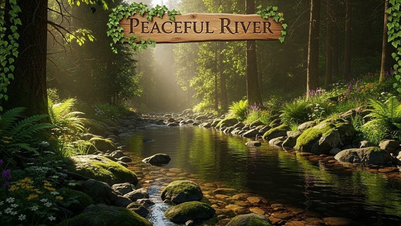 River Forest Soundscape 🌿🌊 Peaceful Nature Ambience for Deep Rest #2479