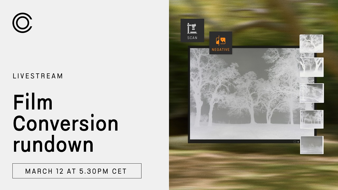 Capture One Livestream | Negative Film Conversion rundown