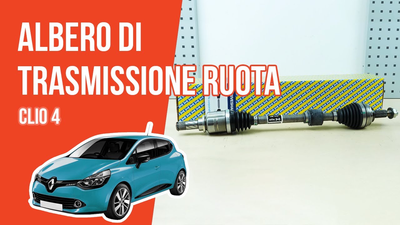 Sostituzione albero di trasmissione ruota Clio 4 🚗