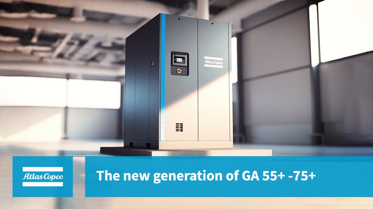 Atlas Copco | Новое поколение GA 55+ -75+