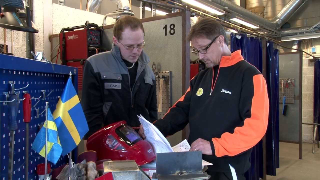 BLI SVETSARE - En film om svetsning på gymnasiets Industritekniska program