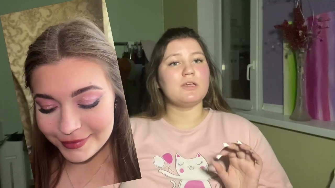 МОЙ ПЕРВЫЙ ОПЫТ ВИЗАЖИСТА 💄 КРАШУ ПОДПИСЧИЦУ + РАСПАКОВКА МОЕЙ КОСМЕТИКИ