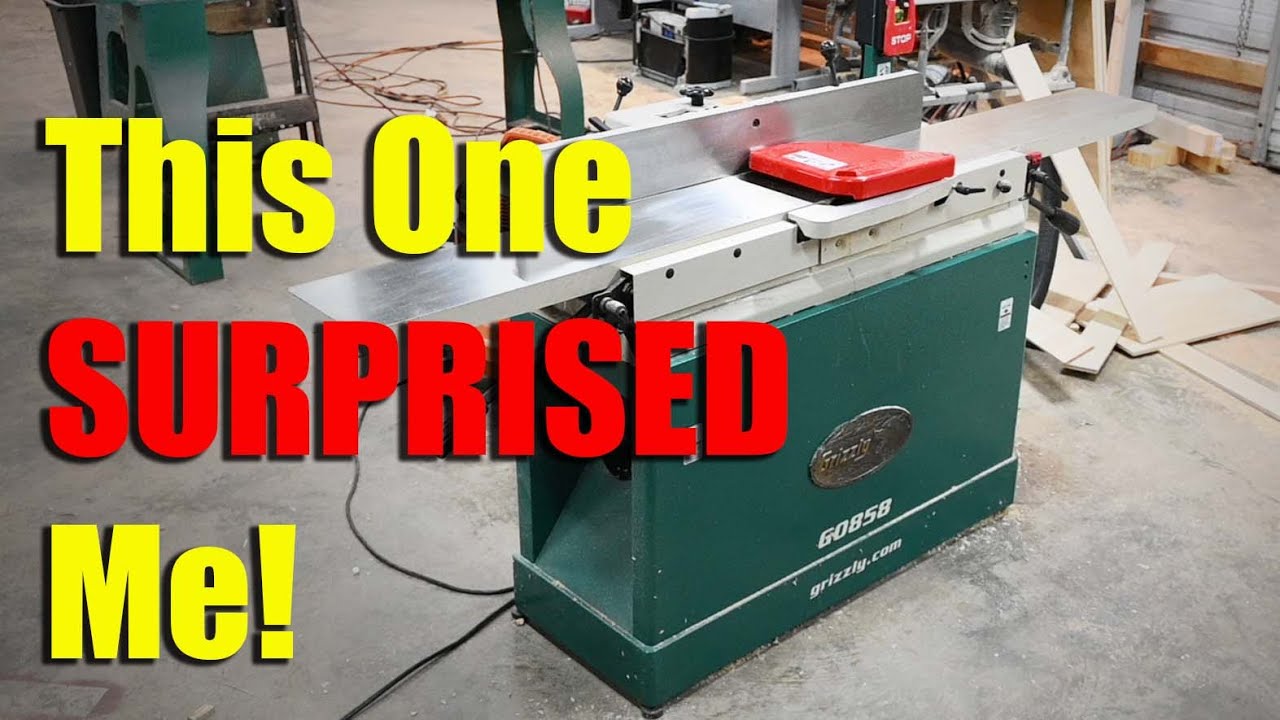 What A Surprise! (Review of Grizzly Jointer)