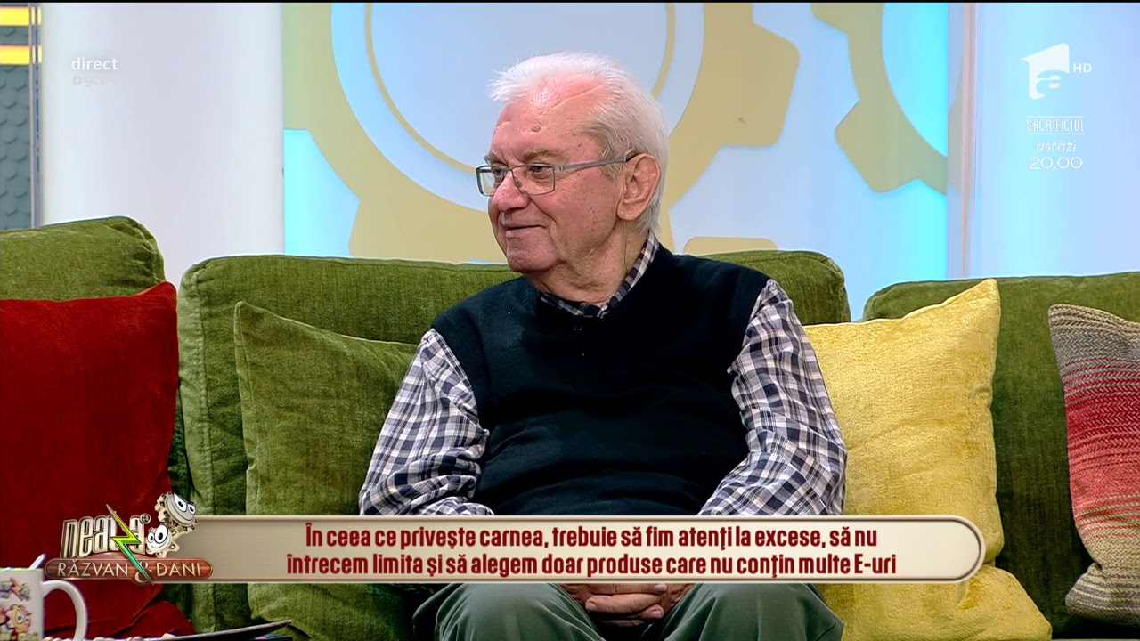 Profesor Dr. Gheorghe Mencinicopschi vorbește despre alimentele recomandate în sezonul rece