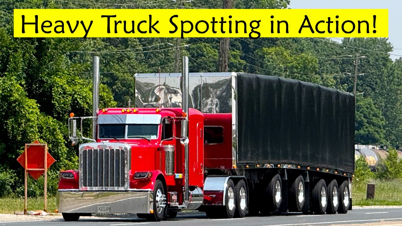 Truck Spotting in LaSalle, Ontario, Canada#36🇨🇦#bigrig #truckspotting#trucklovers #trucklovers 