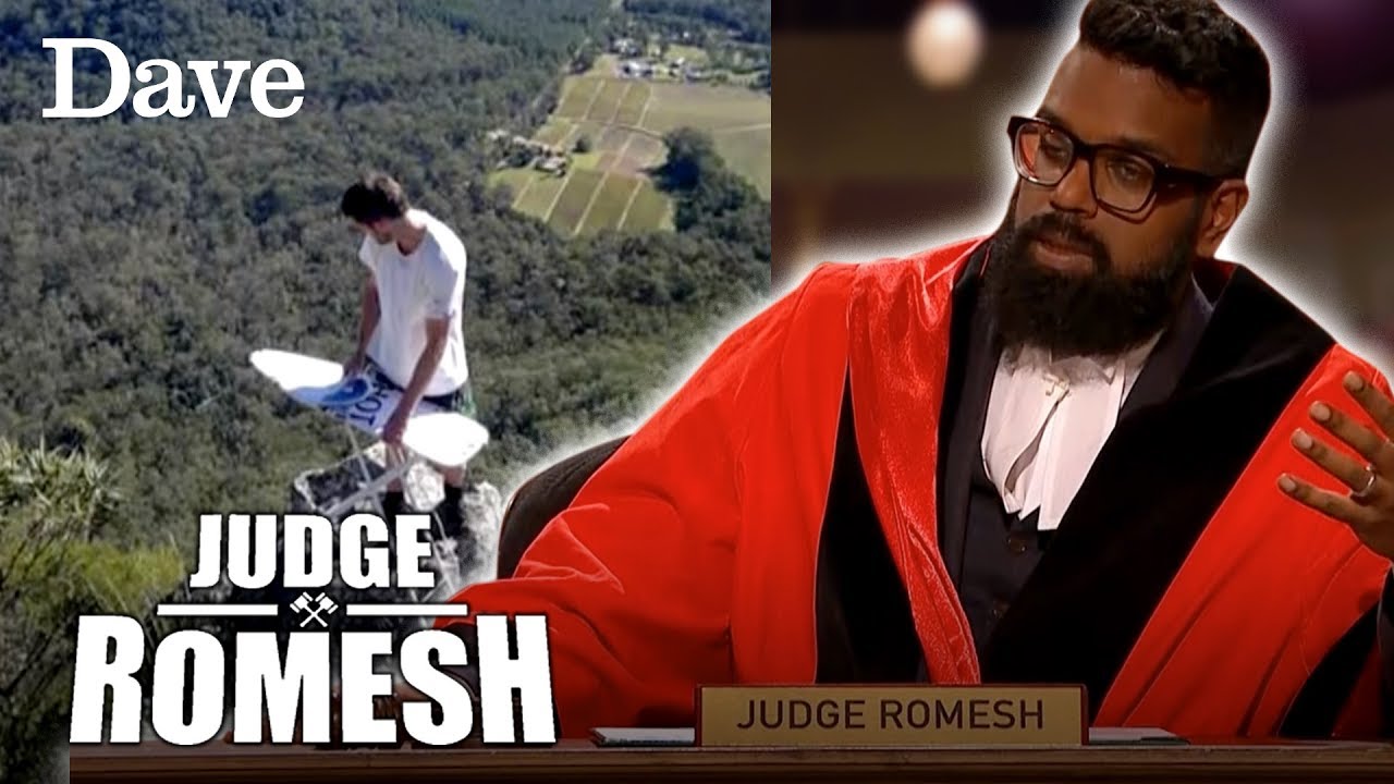 Man Defends 'Extreme Ironing' | Judge Romesh