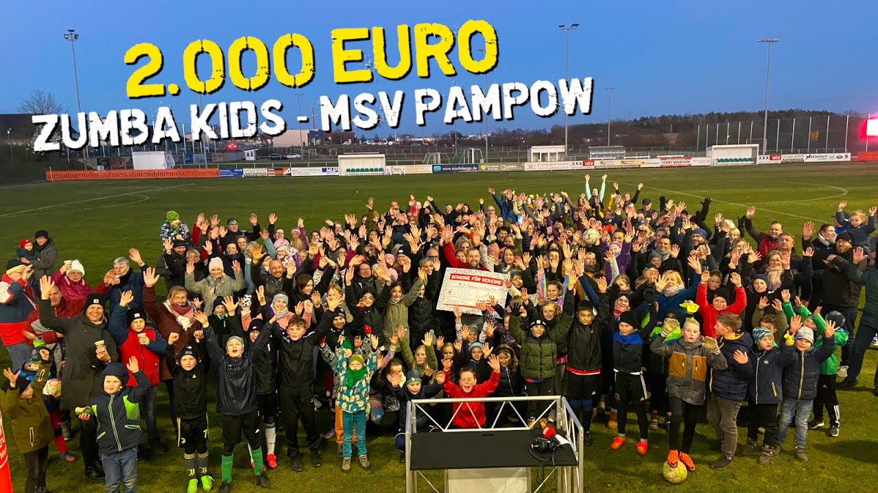 Scheine für Vereine - Zumba Kids vom MSV Pampow
