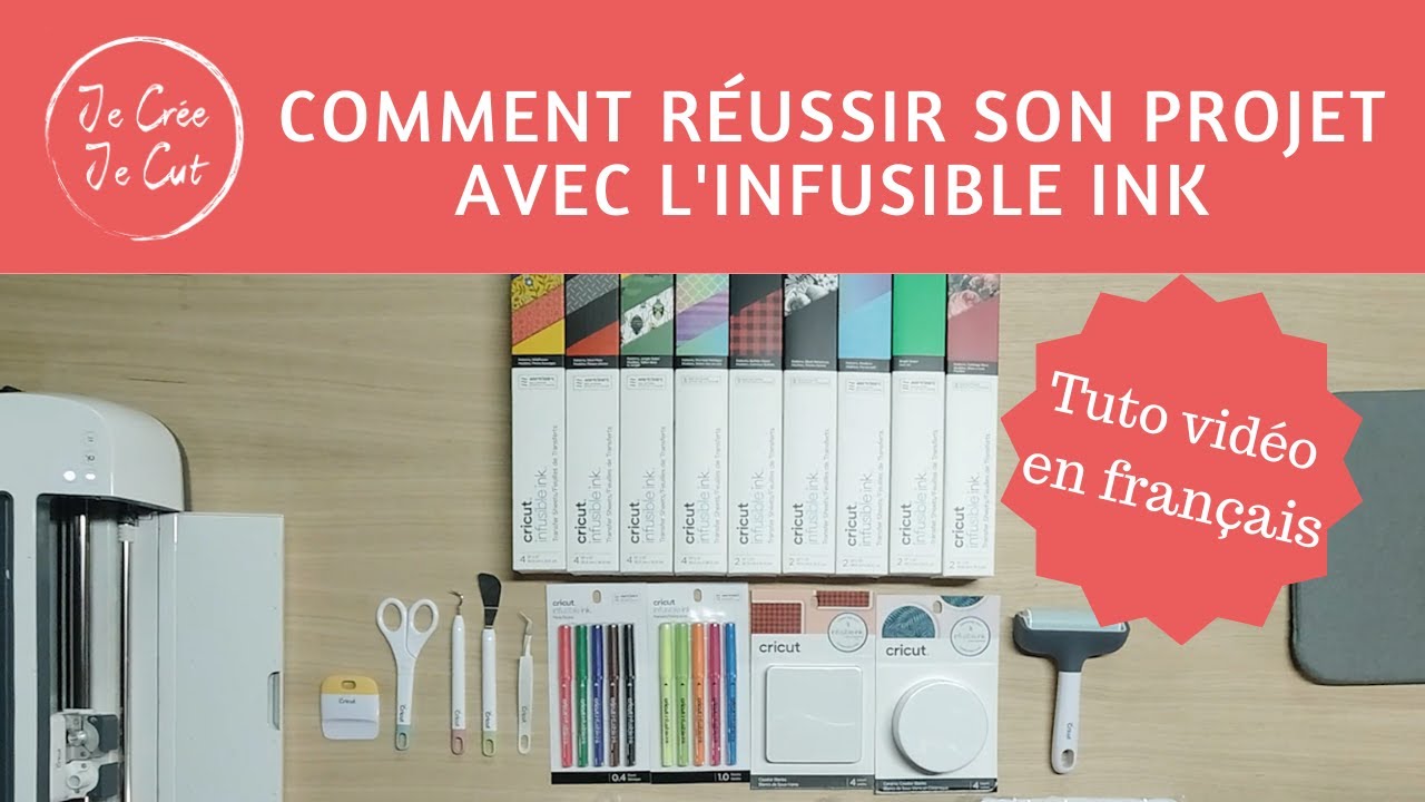 Comment réussir son projet avec l'Infusible Ink de Cricut?