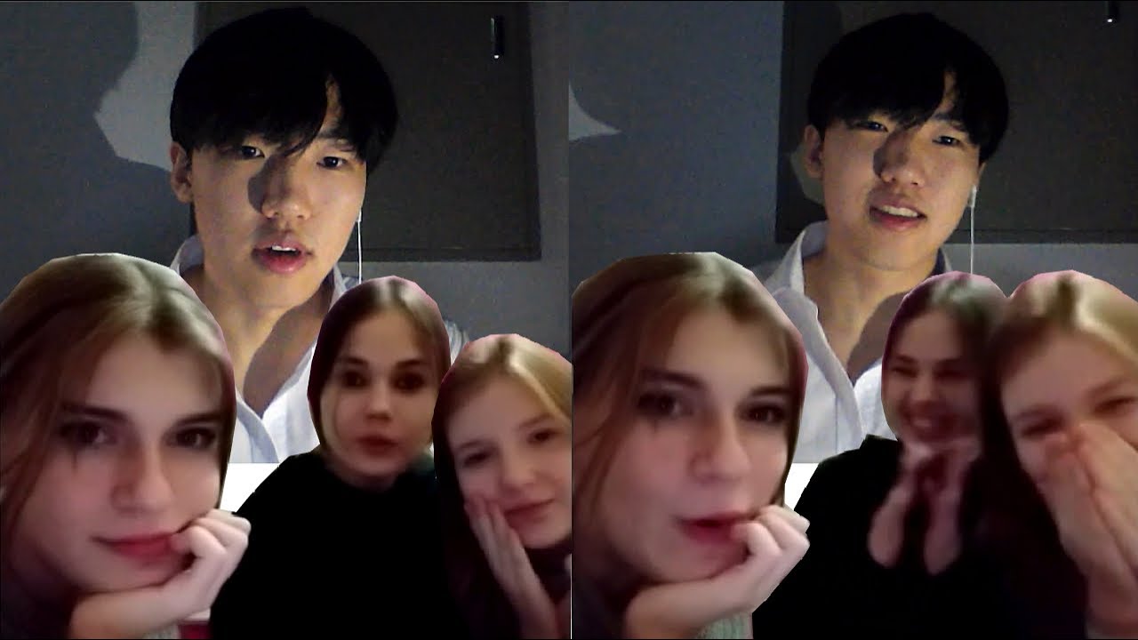 한국인이 러시아 랜덤채팅을 하면은 생기는일 ㅋㅋㅋㅋ 반응 실화냐?