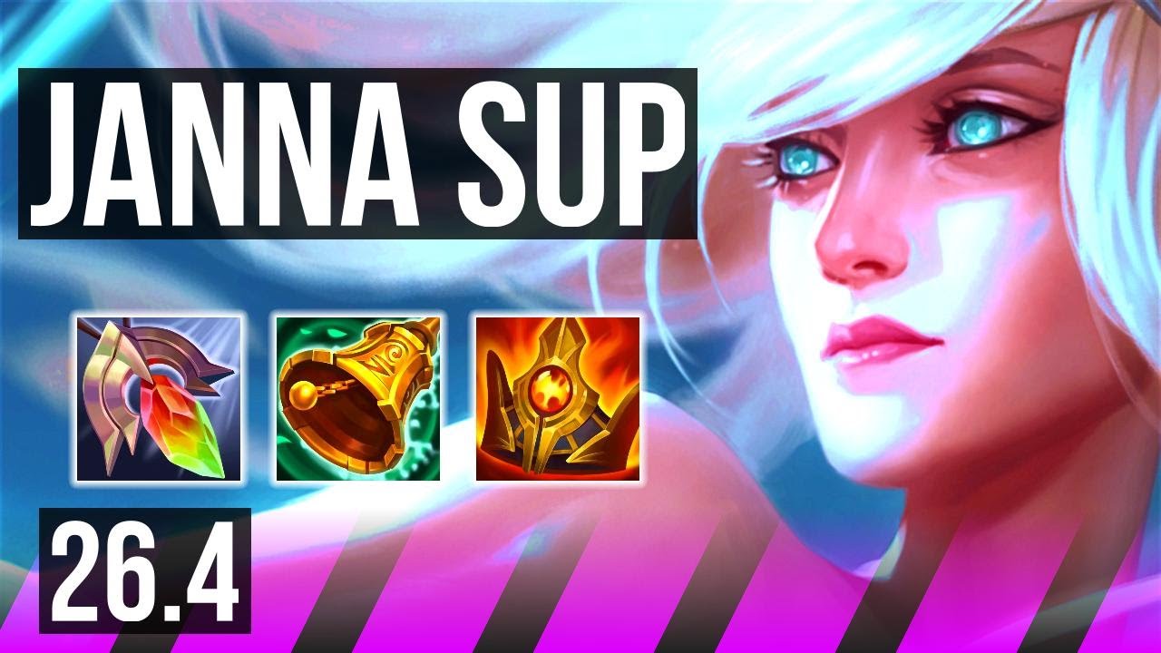 JANNA & Yunara vs NAMI & Taliyah (SUP) | EUW Challenger | 26.4