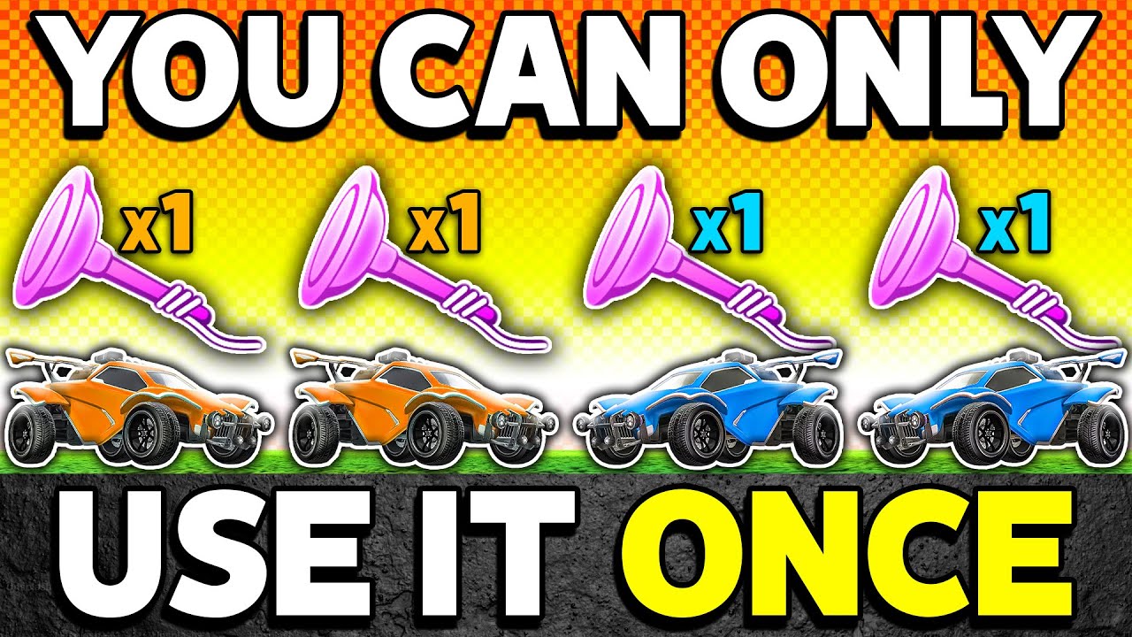 Rocket League, but it's ONE IN THE CHAMBER