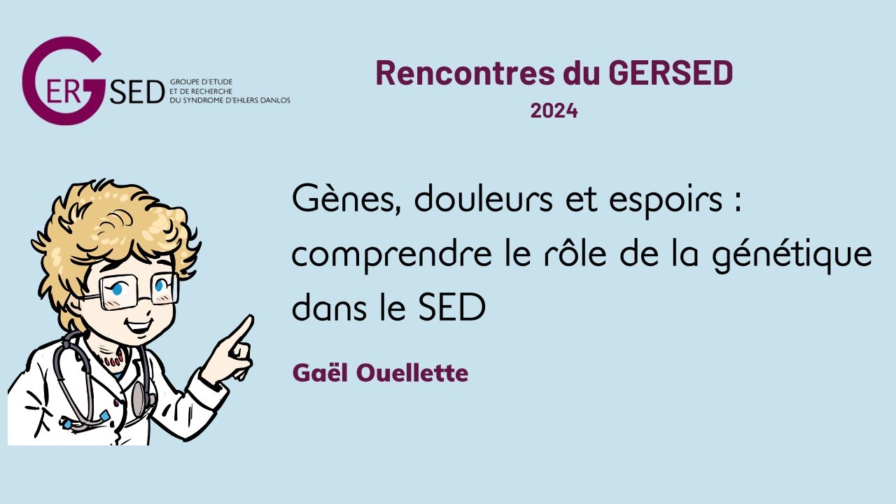 Gènes, douleurs et espoirs : comprendre le rôle de la génétique dans le SED - par Gail Ouellette