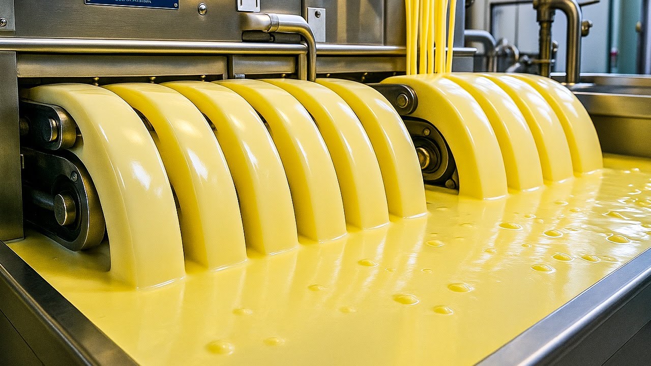 UNGLAUBLICH, wie BUTTER in der FABRIK entsteht – DAS hast du noch nie GESEHEN!