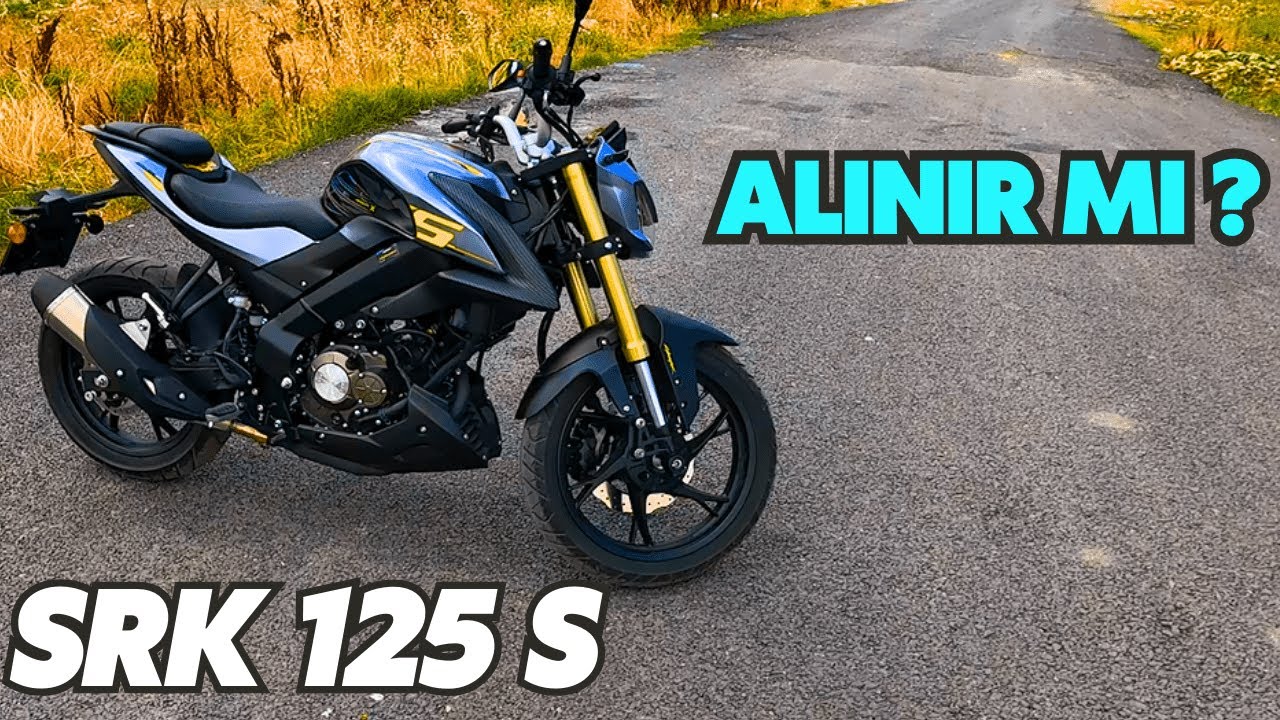 SRK 125 S - EN İYİ 125CC MOTOR MU ? - İNCELEME - GAZLAMA