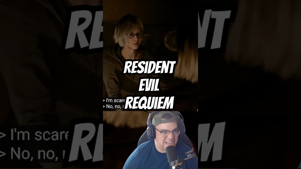 The MC already pissing me off #residentevilrequiem #capcom #gamescom2025