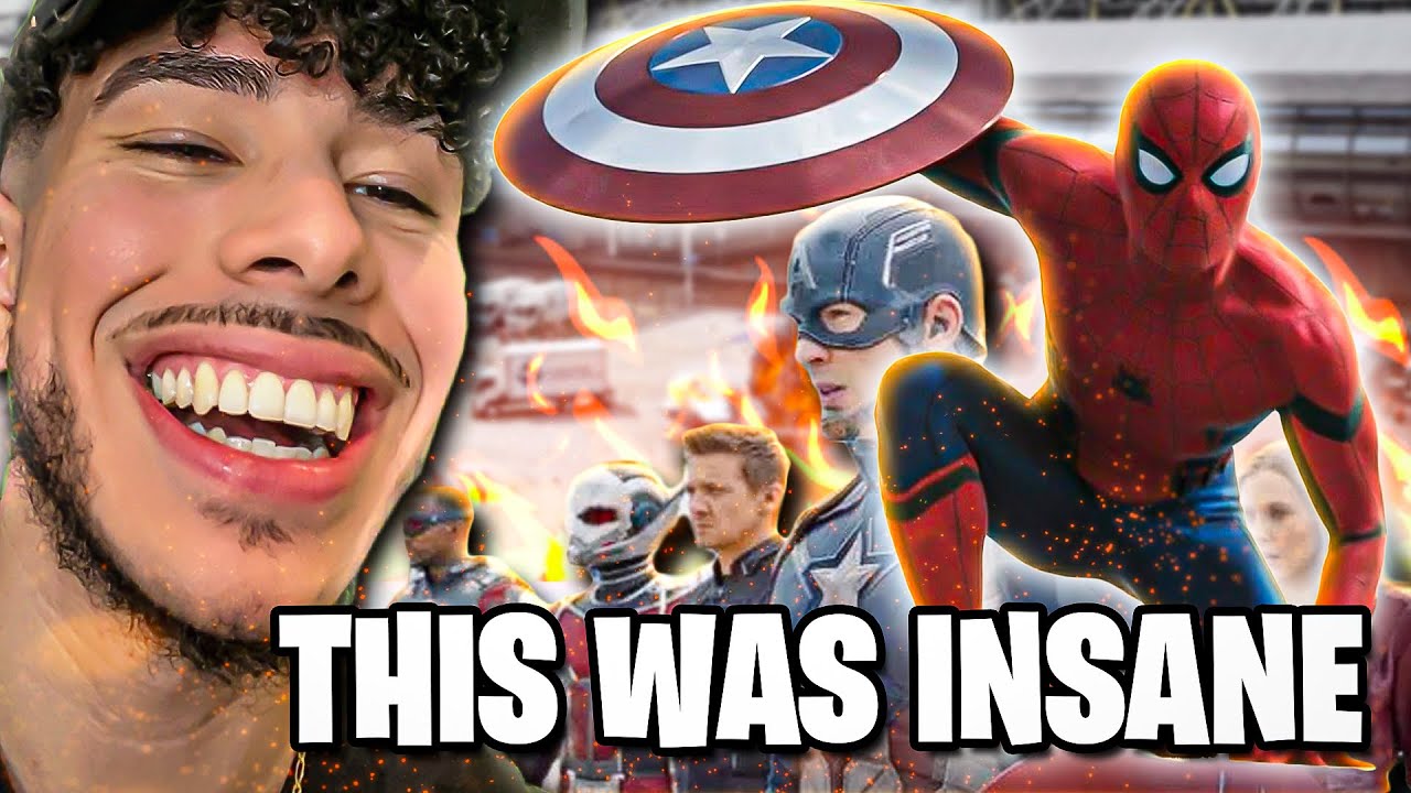 THE AVENGERS CIVIL WAR AIRPORT SCENE WAS INCREDIBLE (Blankboy Reaction)