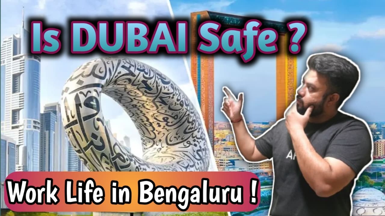 kya Dubai abhi safe hai 😱❓Work Life in Bengaluru
