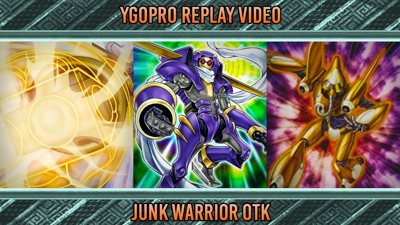 [YgoPro] Yu-Gi-Oh! Junk Warrior OTK Turbo Deck Replays June 2020