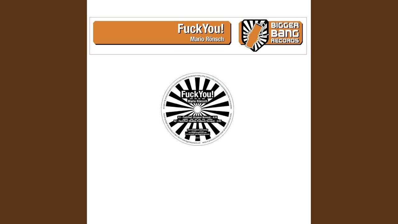 FuckYou! (Robbie Pallasch Remix)