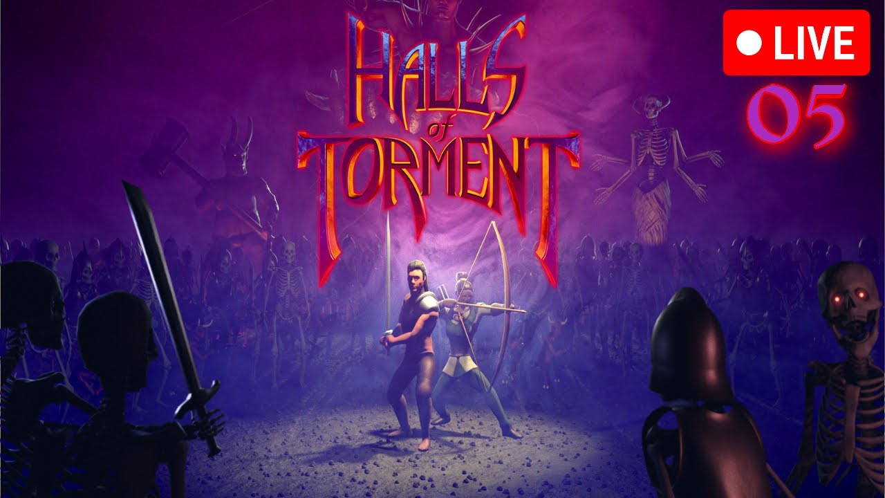 🔴LIVE - Halls of Torment - WHERE AM I? #5 (PC) (UWQHD 3440x1440 | 21:9)