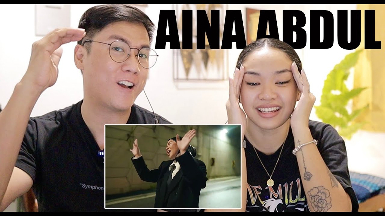 Aina Abdul - Shoot (Official Music Video) | SINGERS REACTION