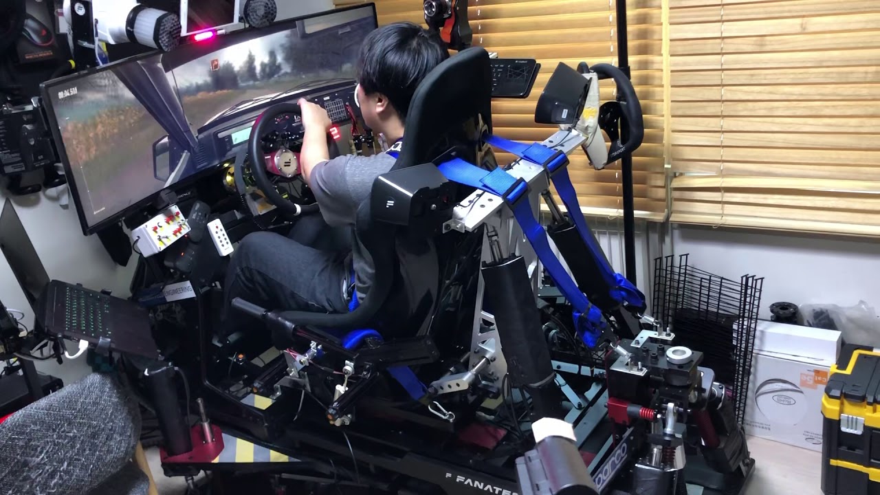 Play Dirt rally 2.0 with motion simulator
