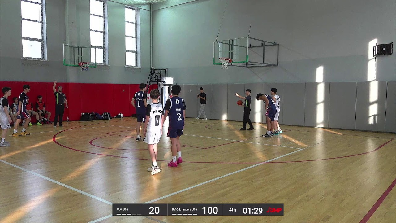 FAM - Rv-Oil Rangers | U16 D2 | JUMP 5x5 | Shoqan A