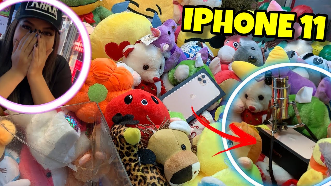 ENCONTREI UM IPHONE 11 PRO MAX DENTRO DA MÁQUINA DE PEGAR URSINHOS!!!