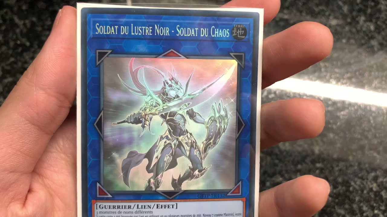 Black Luster Soldier - Soldier of Chaos Ghost Rare - Ghosts From the Past - Soldat du Lustre Noir