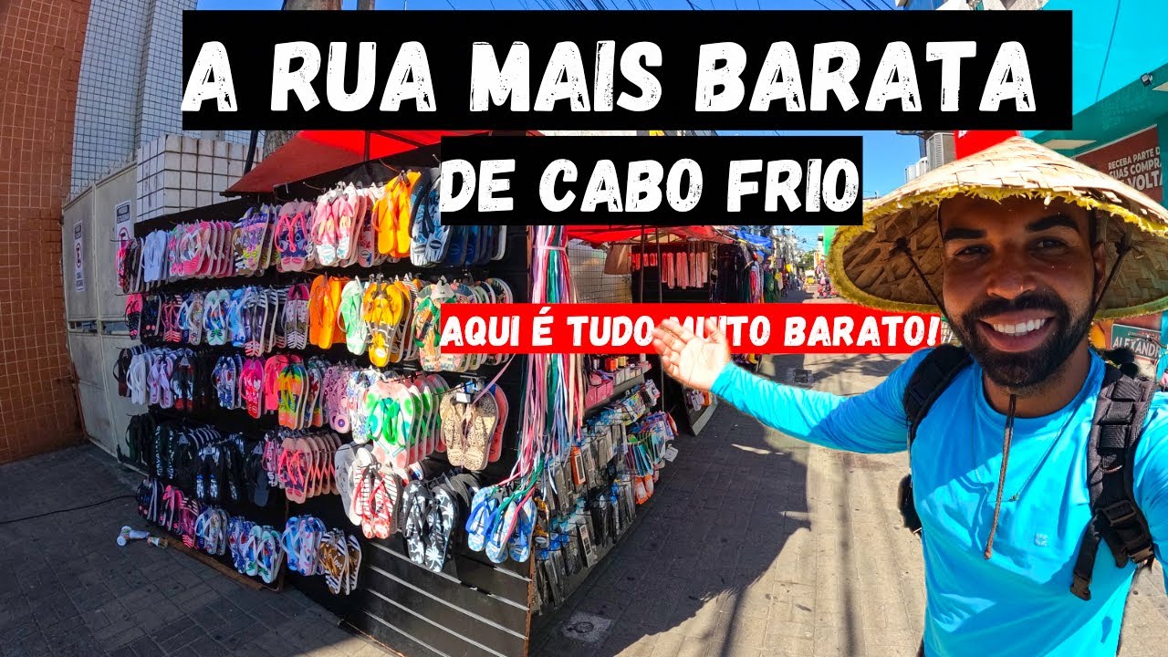 ENCONTREI OS LUGARES MAIS BARATOS DE CABO FRIO RJ
