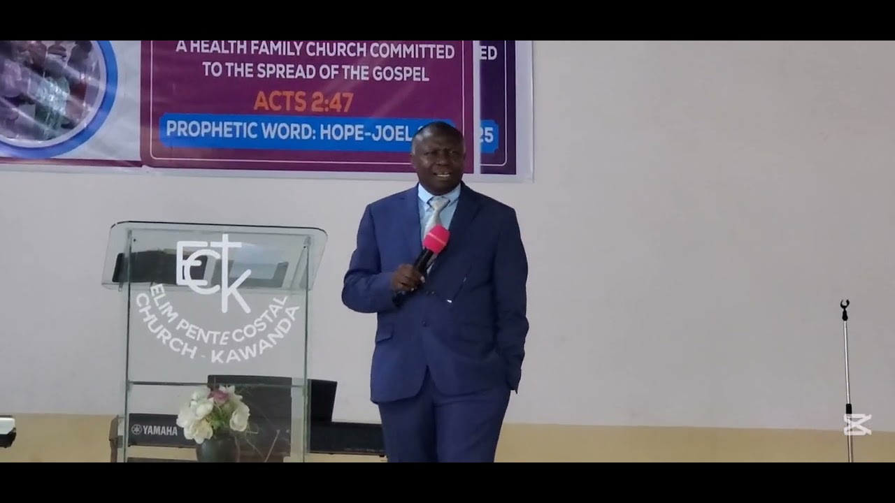 A healthy family church  with Bishop George William Nsamba