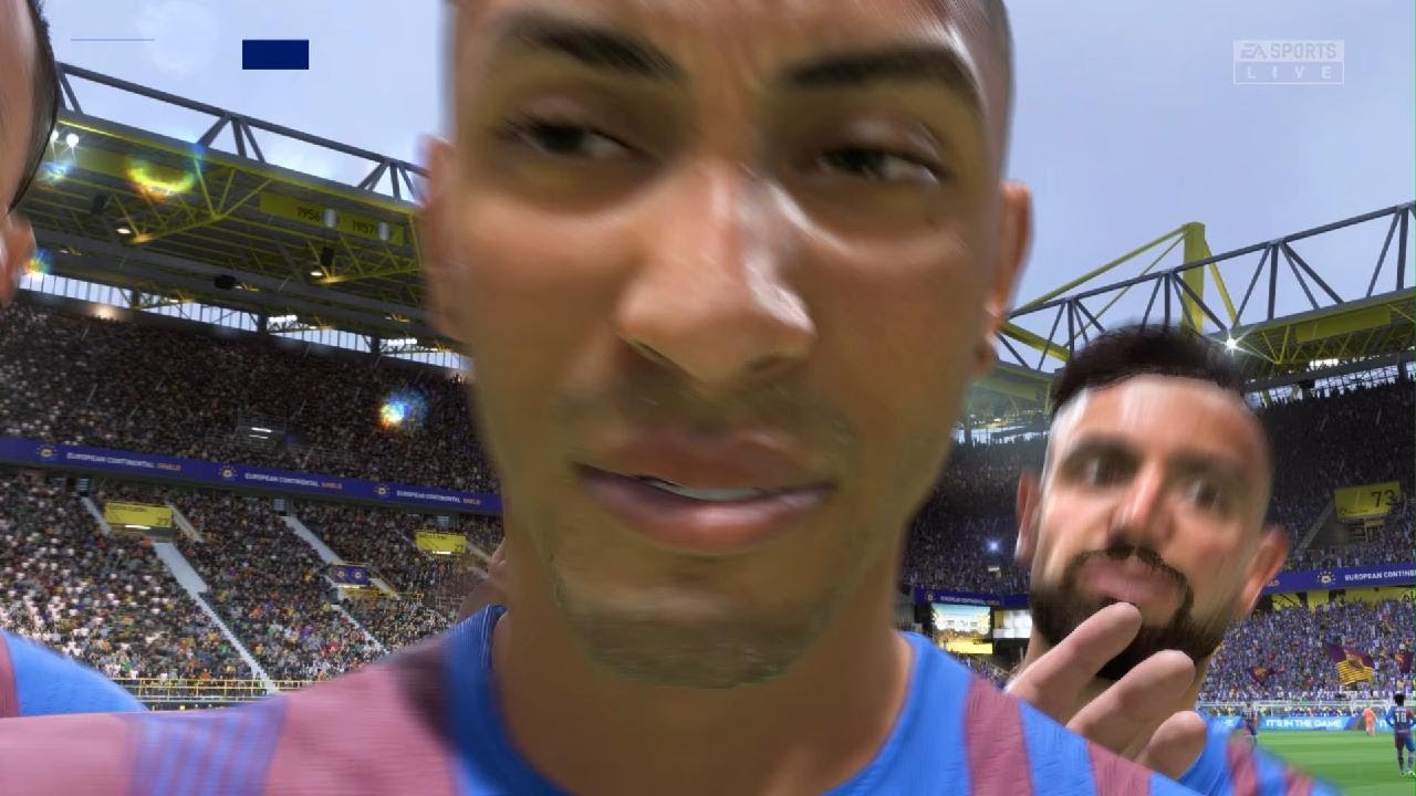 FIFA 22 - Leipzig 1-6 Barcelona