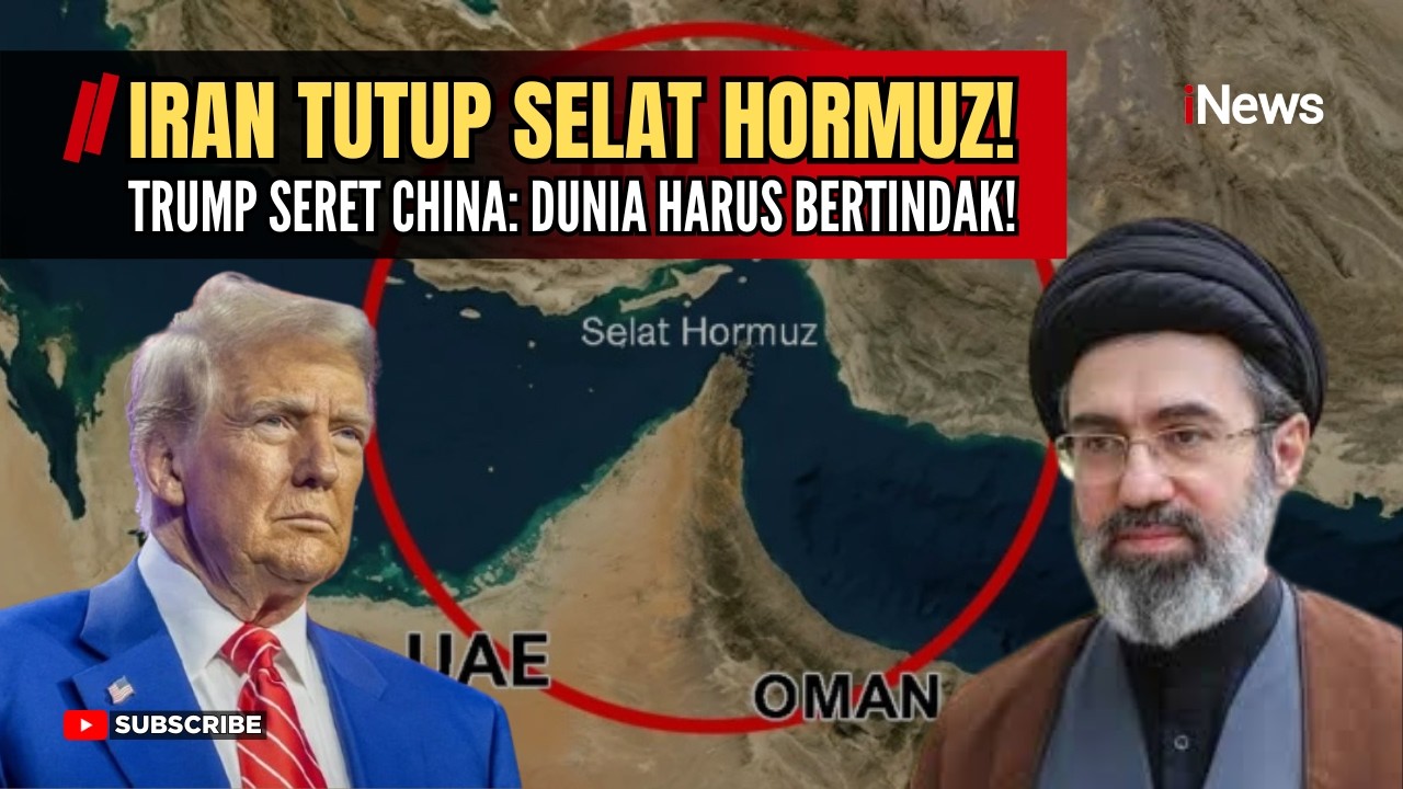 Trump Minta Bantuan Negara Lain untuk Amankan Selat Hormuz | iNews Terkini